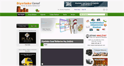 Desktop Screenshot of diyarbakiresnaf.com