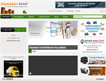 Tablet Screenshot of diyarbakiresnaf.com